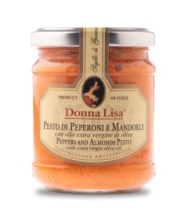 Pesto di peperoni e mandorle